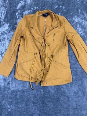 Eden Society Mustard Yellow Utility Jacket  Womens Medium